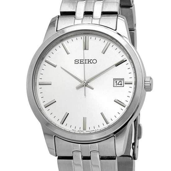 Seiko Quartz SUR397P1 SUR397 SUR397P Stainless Steel Watch