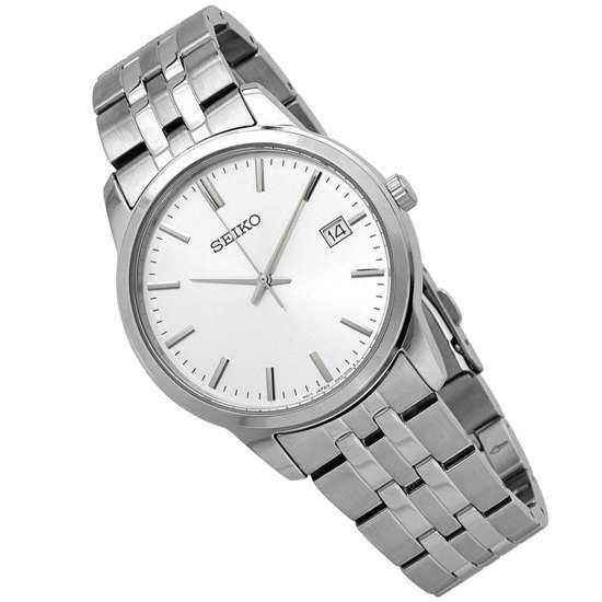 Seiko Quartz SUR397P1 SUR397 SUR397P Stainless Steel Watch