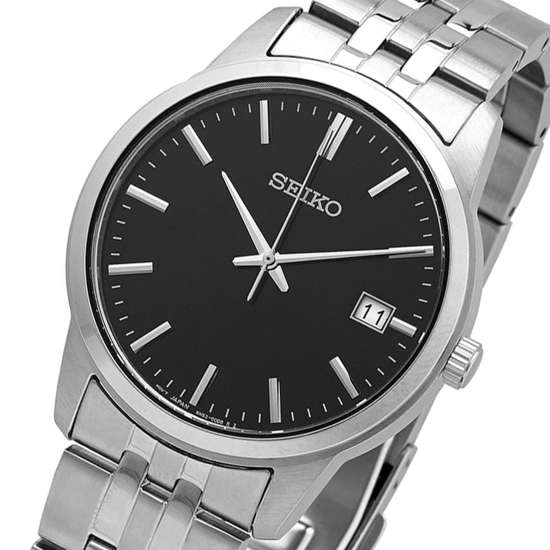 Seiko Quartz SUR401P1 SUR401 SUR401P Stainless Steel Watch
