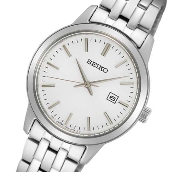 Seiko Quartz Ladies SUR405P1 SUR405 SUR405P Stainless Steel Watch