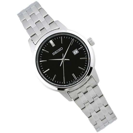 Seiko Quartz Ladies SUR409P1 SUR409 SUR409P Stainless Steel Watch