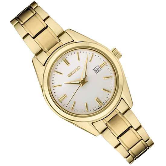 Seiko Conceptual Womens Gold SUR632P1 SUR632 SUR632P Quartz Fashion Watch