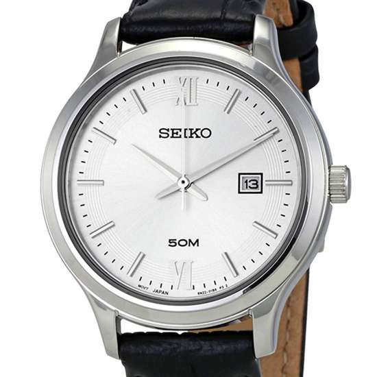 Seiko Classic SUR703P1 SUR703 SUR703P Ladies Leather Watch