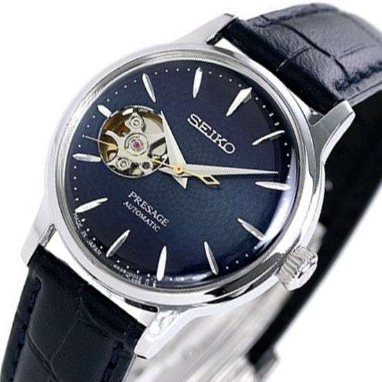 Seiko Ladies Cocktail Time Blue Moon Watch SARY035 SSA785 SSA785J SSA785J1