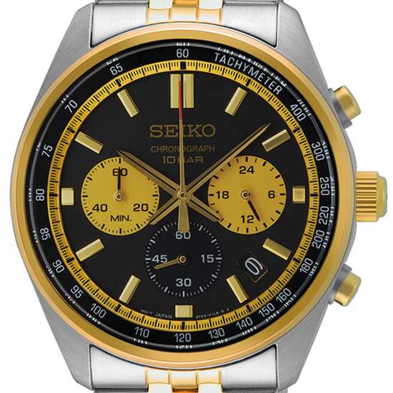 Seiko Chronograph SSB430P1 SSB430 Quartz Watch