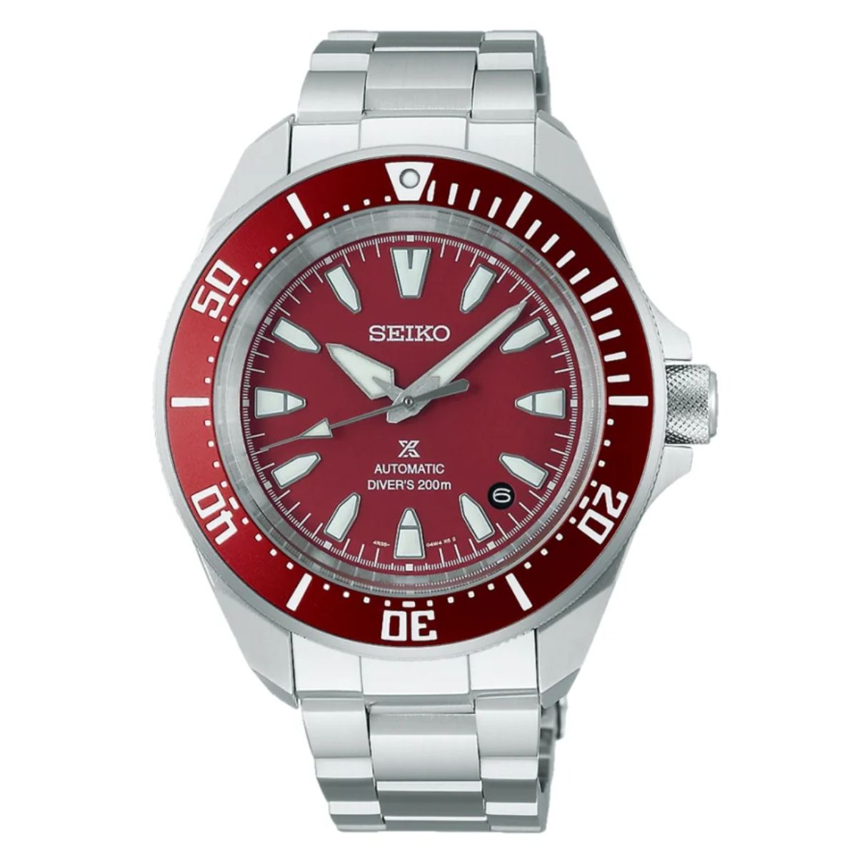 Seiko Prospex Samurai SRPL11K1 SRPL11 SRPL11K Automatic Red Dial Diving Watch