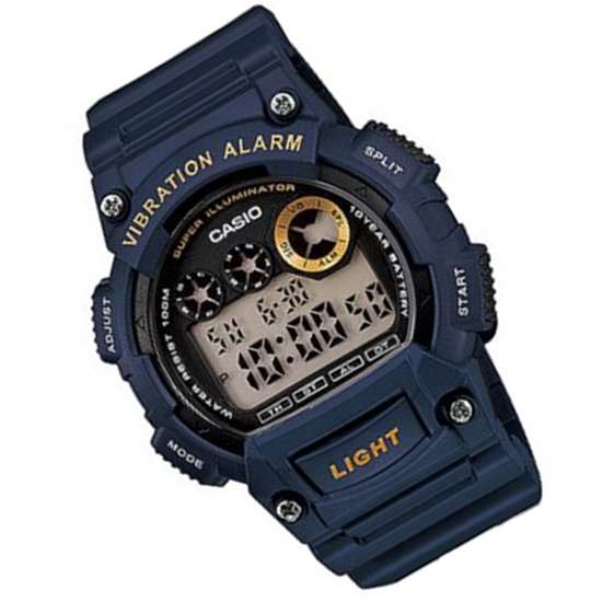 Casio Vibration Alarm Watch W-735H-2AV W735H-2A