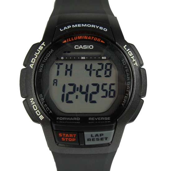 Casio Lap Memory Sports Watch WS-1000H-1A WS-1000H-1AV