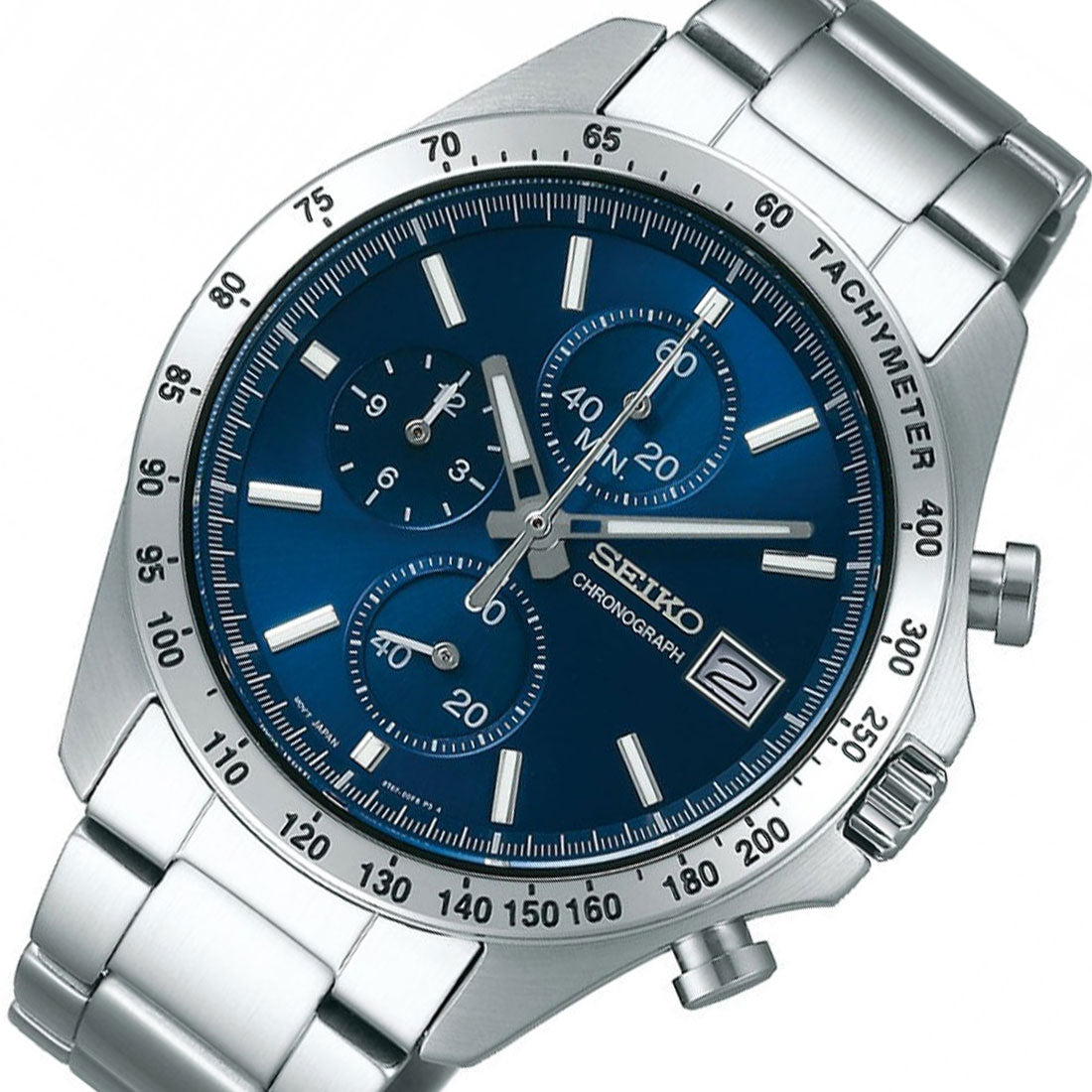 Seiko SBTR023 JDM Spirit Selection Chronograph Blue Dial Quartz Male W